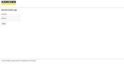 Desktop Screenshot of kaercher-inside.com
