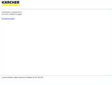 Tablet Screenshot of kaercher-inside.com